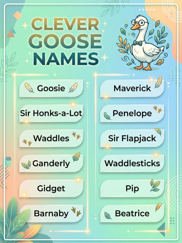 Clever Goose Names