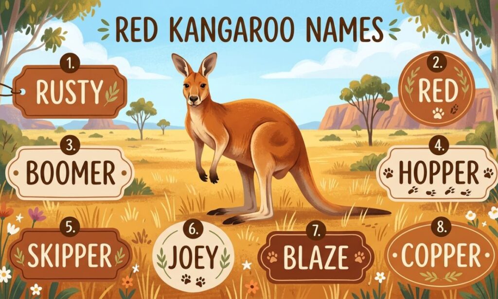 Red Kangaroo Names