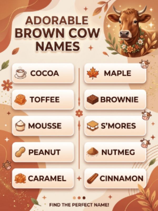 Brown Cow Names