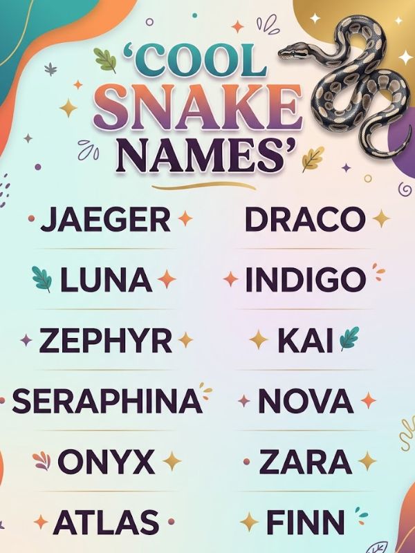 Cool Snake Names
