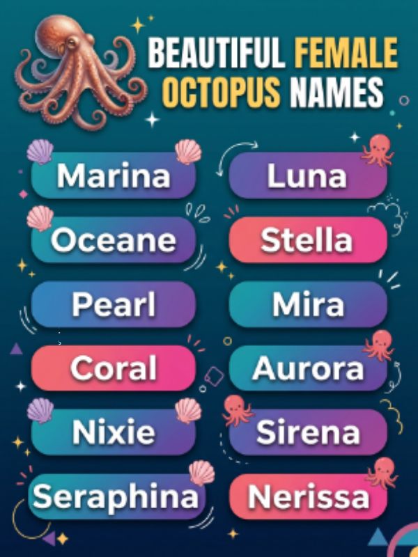 Female Octopus Names