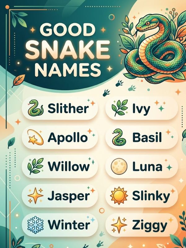 Good Snake Names