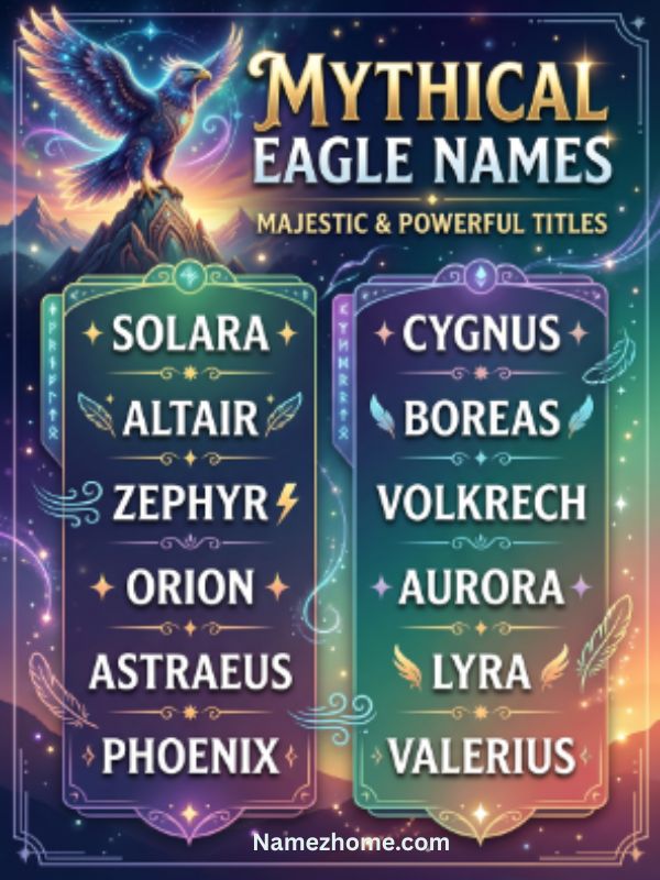 Mythical Eagle Names