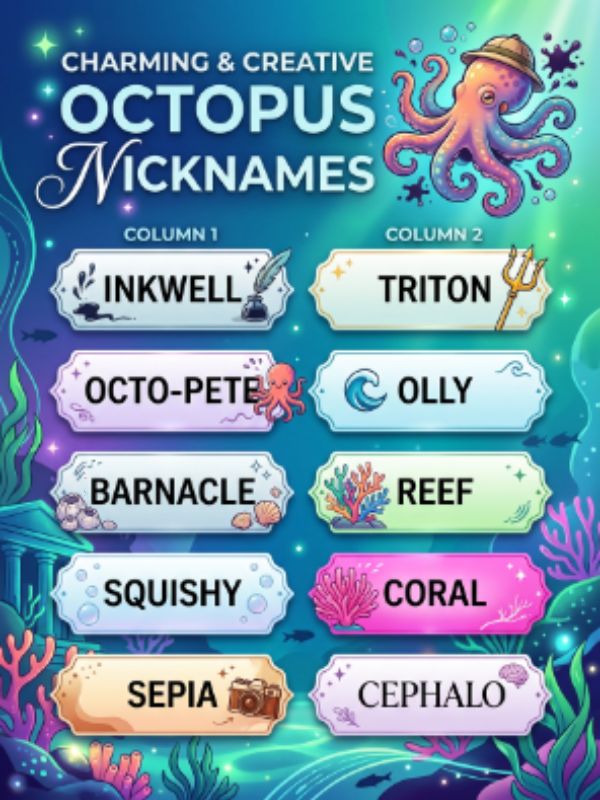 Octopus Nicknames