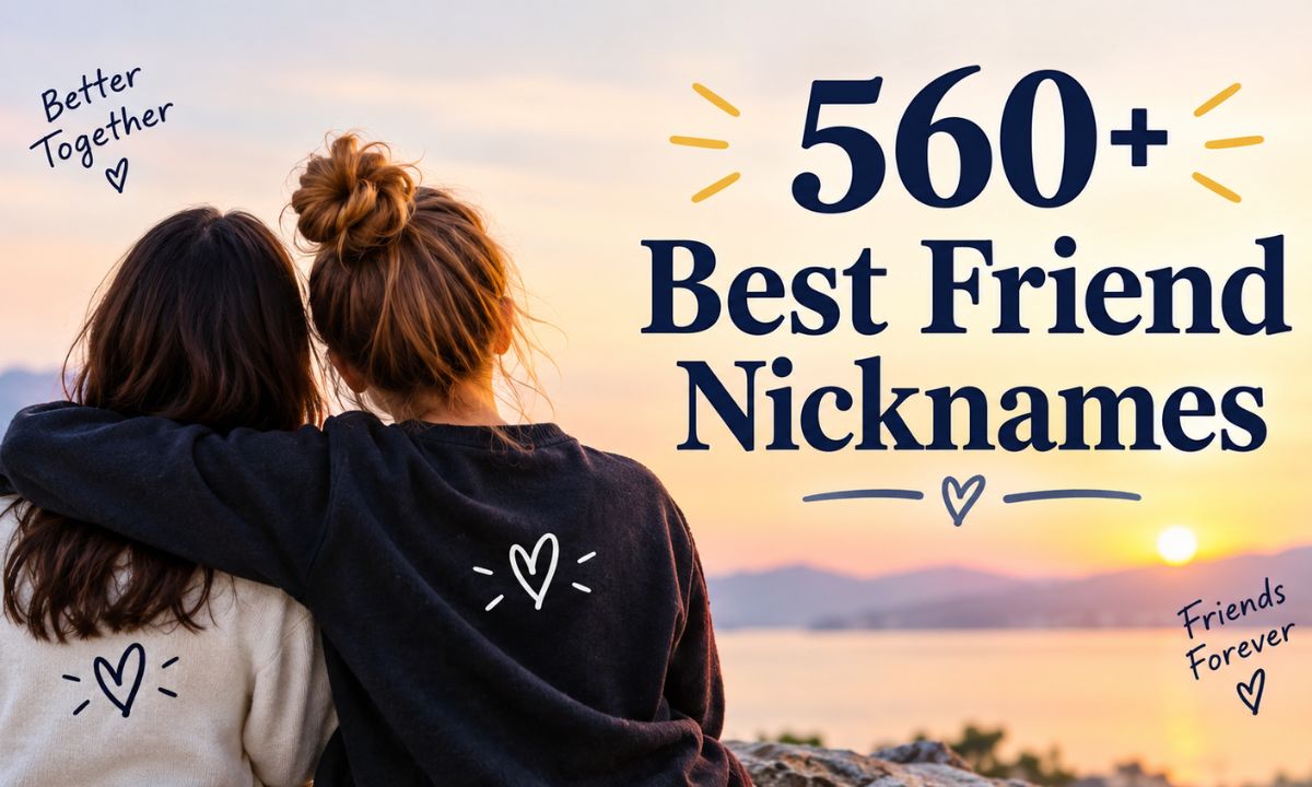 Best Friend Nicknames