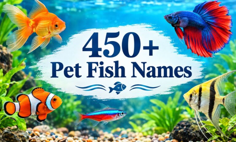 Pet Fish Names