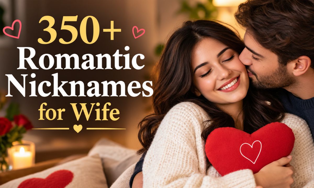 Romantic Nicknames for Wife