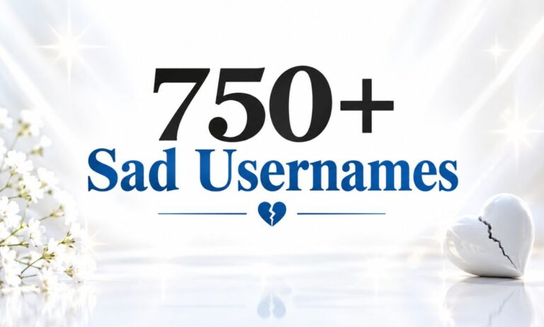Sad Usernames