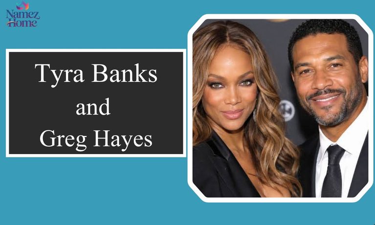 Tyra Banks and Greg Hayes