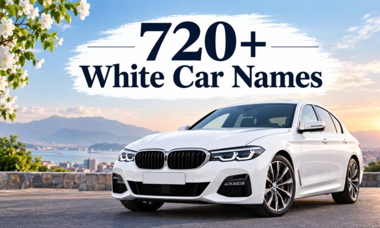 White Car Names