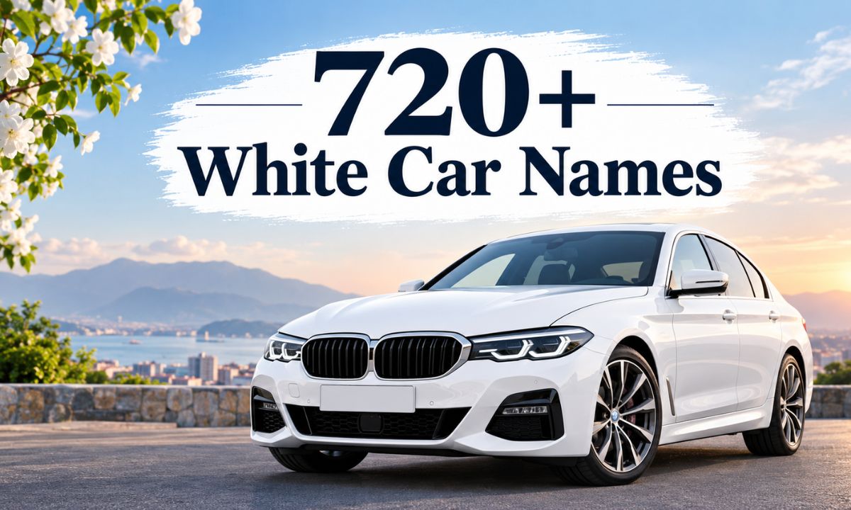 White Car Names