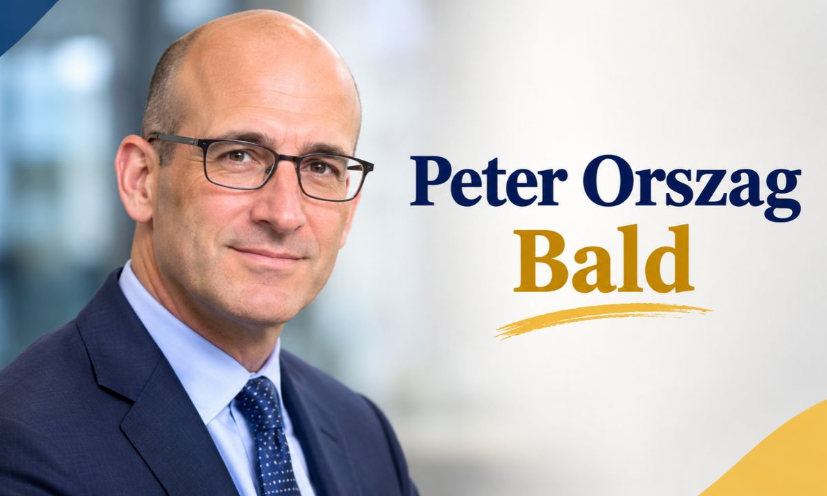 Peter Orszag Bald